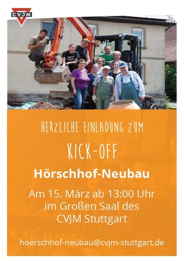 Herzliche Einladung zum Kick-off des Hörschhof-Neubaus